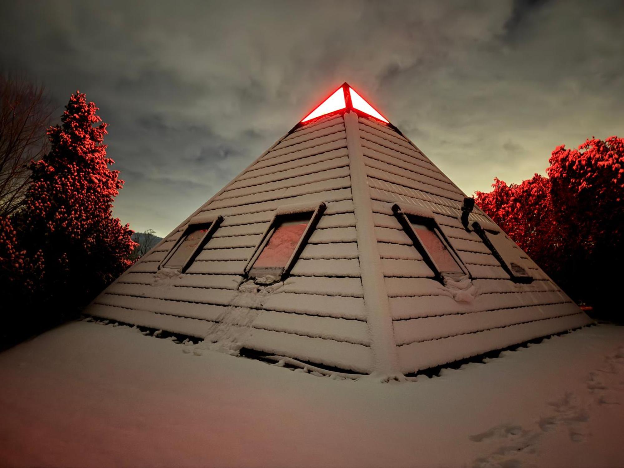 Pyramida Pod Lysou Apartment ฟรีดลันต์ นาด โอสตราวิตซี ภายนอก รูปภาพ